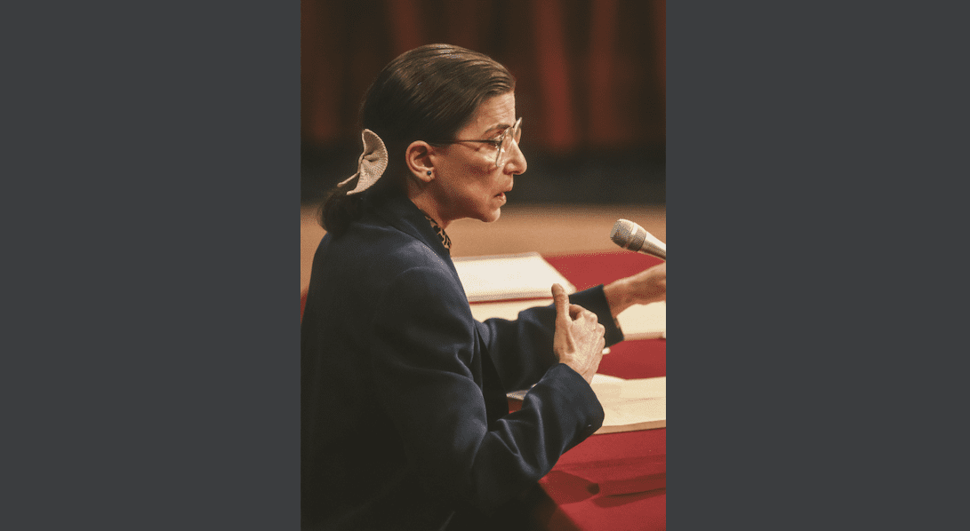 Ruth Bader Ginsburg, during confirmation hearings, U. S. Supreme Court. 7/21/1993